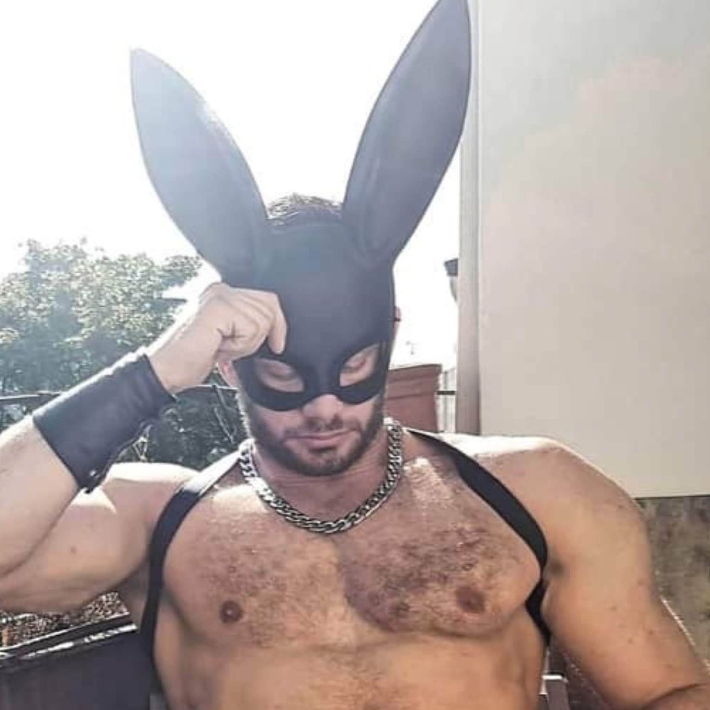 Masque de lapin façon playBoy pour draguer incognito