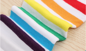 Chaussette Genou rainbow