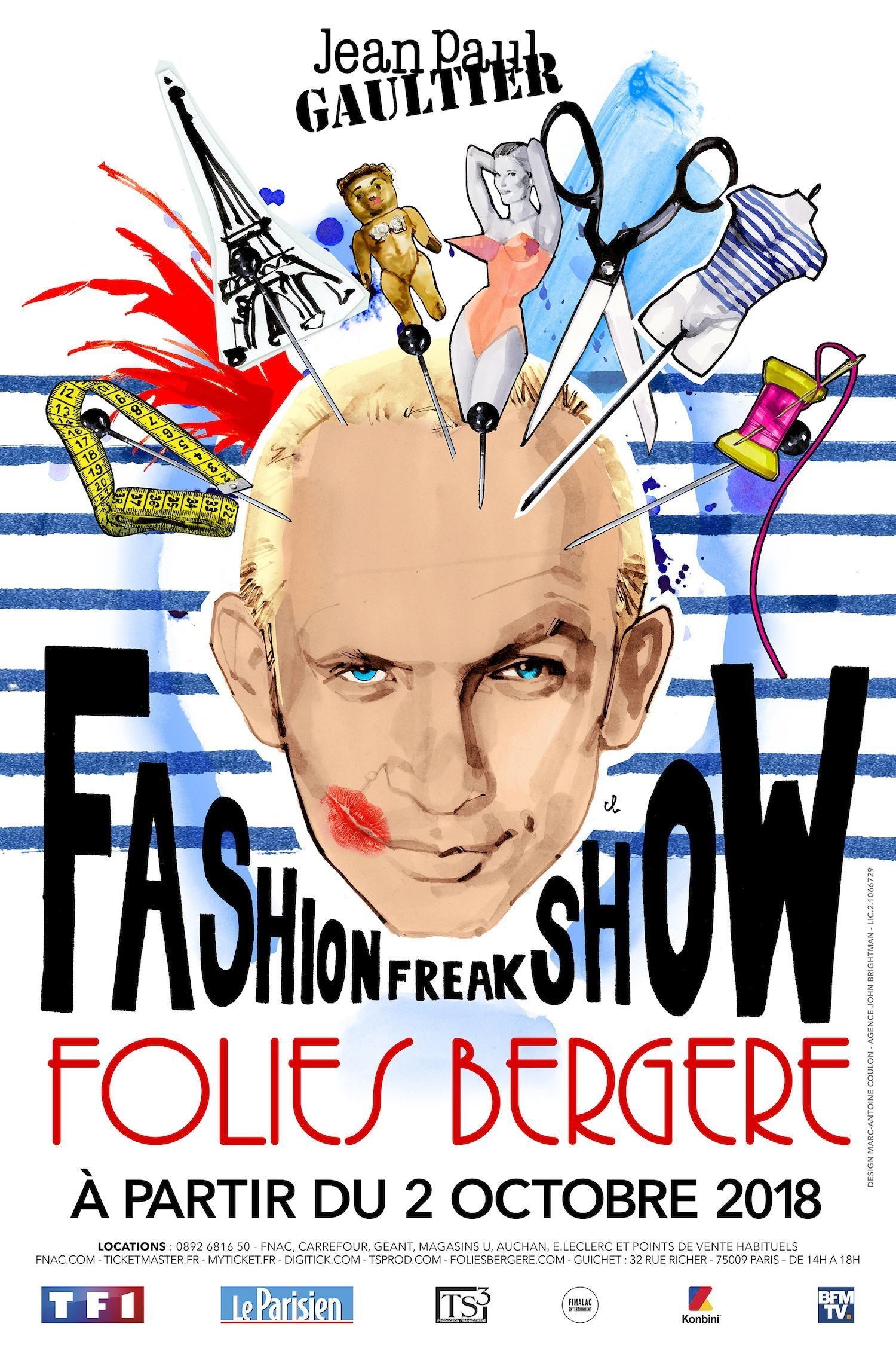 FASHION FREAK SHOW de Jean-Paul Gaultier