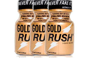 Poppers Gold Rush 10 ml X3