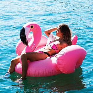 Flamingo géant pour pool party ou autre