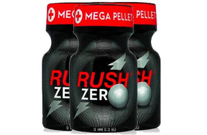 Poppers Rush Zero 9 ml X3